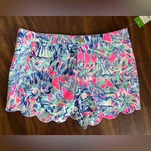 NWT Lilly Pulitzer Buttercup Stretch Twills, Multi Cabana Cocktail, Size 12